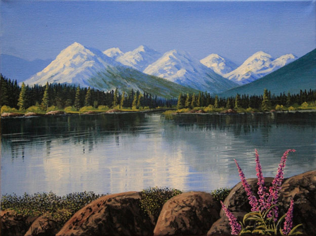 Summer Day in the Mountains | Margo Munday Fine Art | Classical and ...