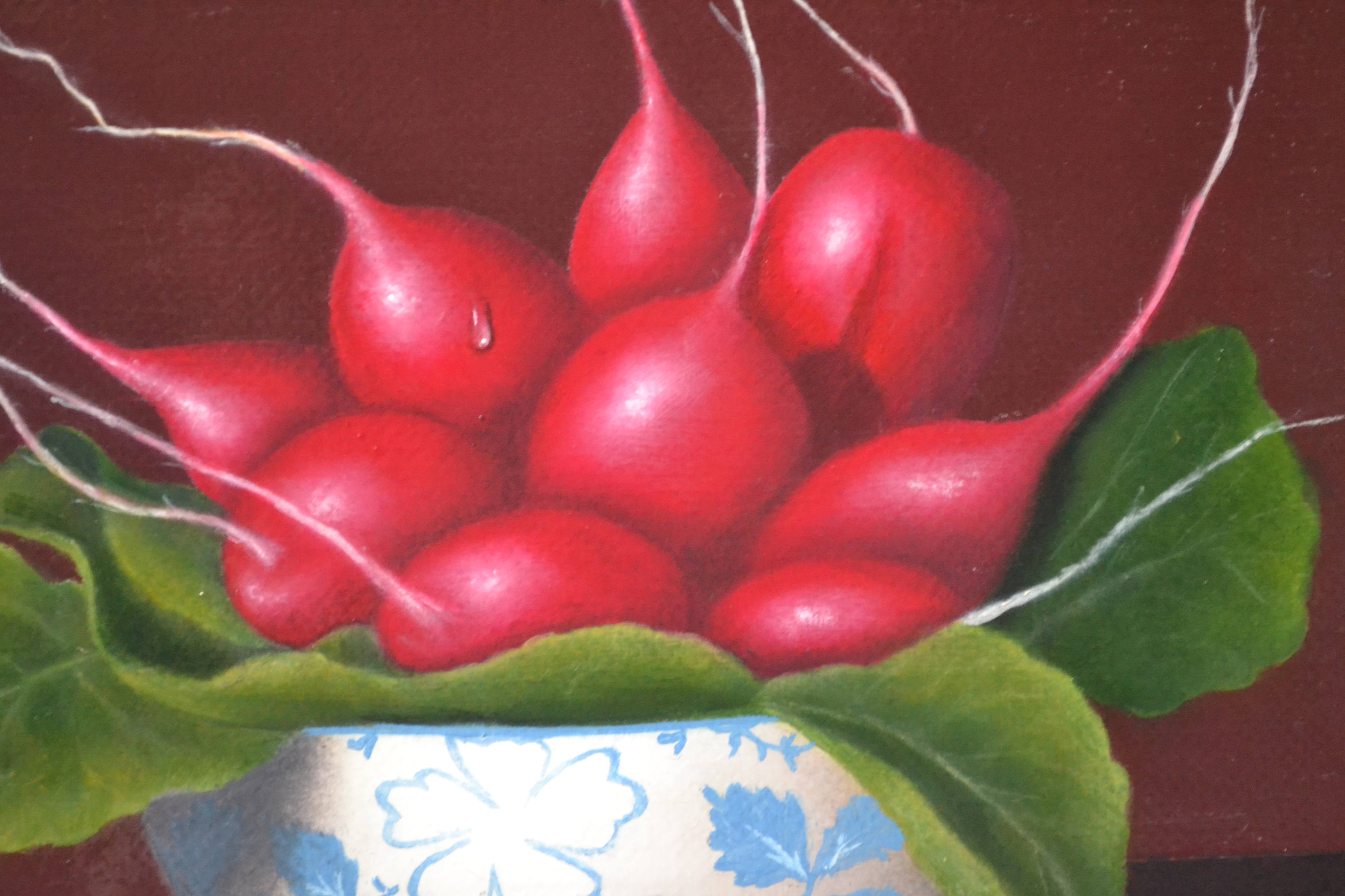 A Bunch of radishes Margo Munday Fine Art Classical and