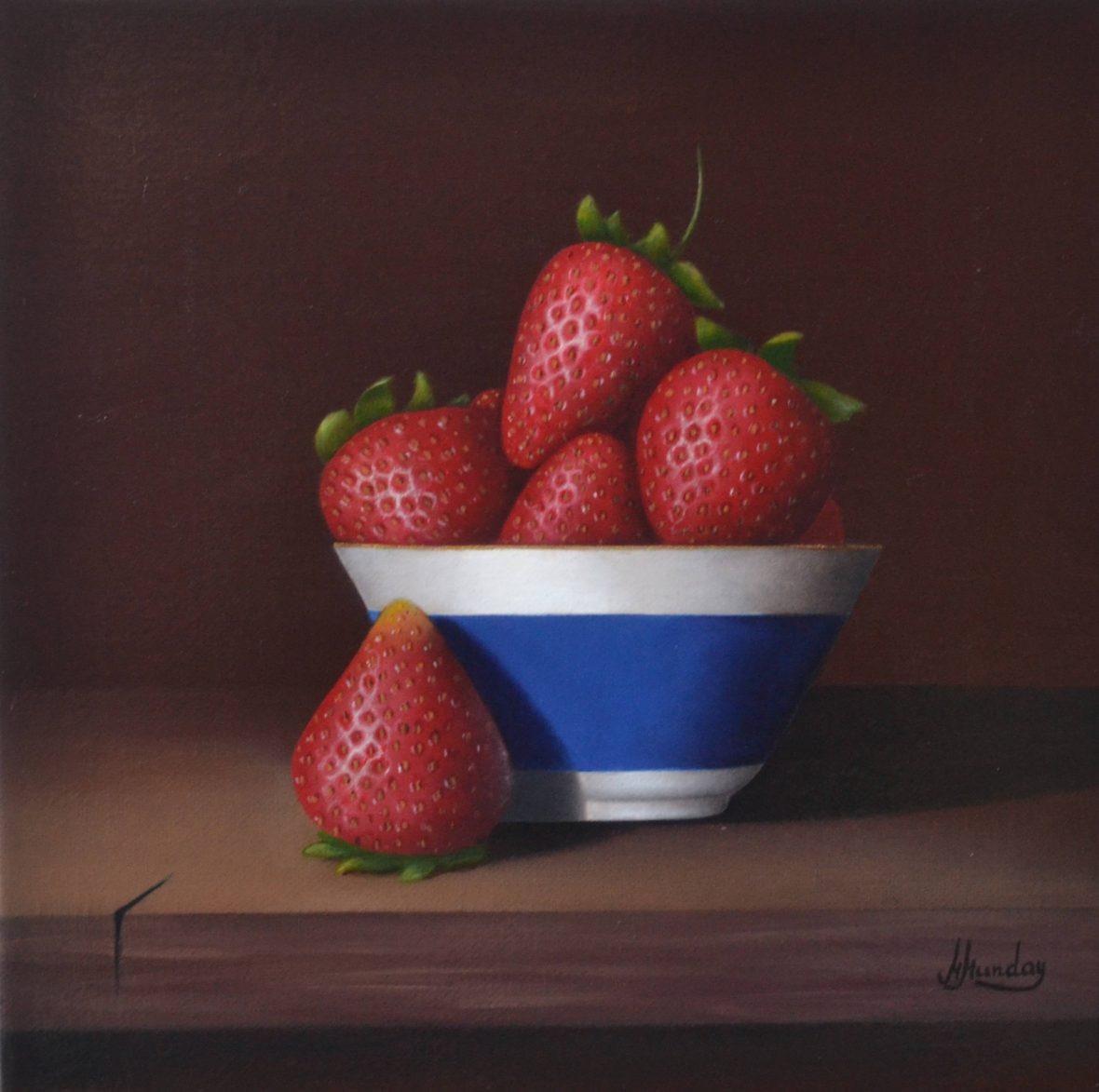 A Bowl of Strawberries | Margo Munday Fine Art | Classical and ...